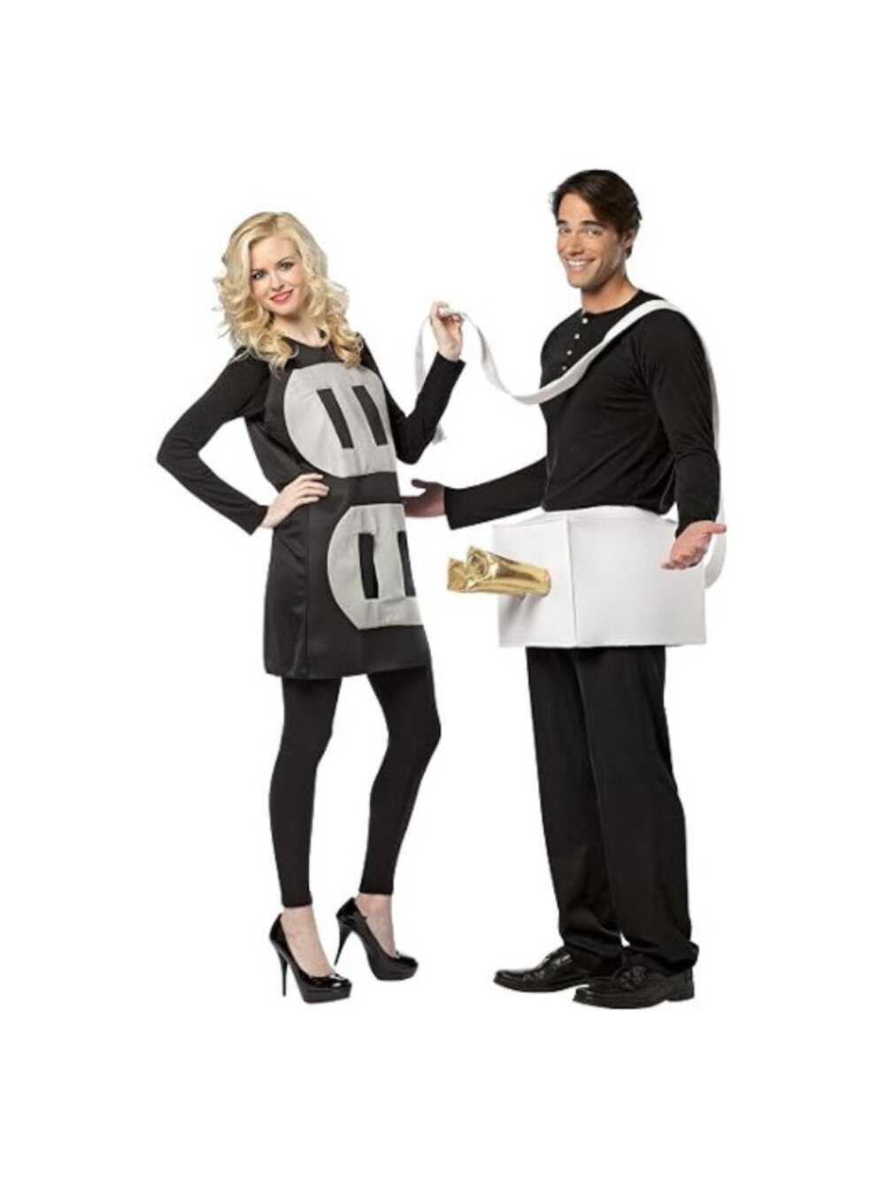 Rasta Imposta Lightweight Plug and Socket Couples Costume